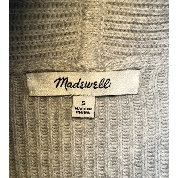 Madewell Open Front Cardigan Sweater Striped Size Small - Picture 3 of 10